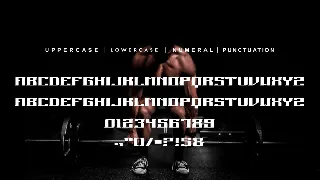 Gym Sports font