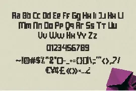 Paporigam font