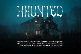 Ghost Palace - Halloween Font