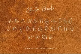 Edhustem - Authentic Signature font