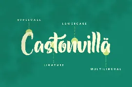 Castonvilla - Instagram Font