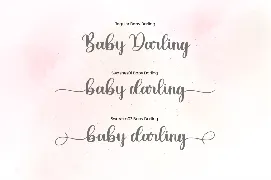 Baby Darling font