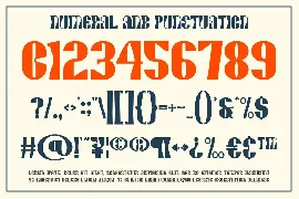 Graviard - Psychedelic Display Font