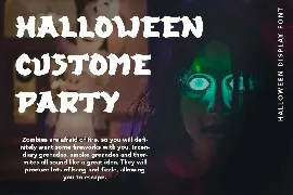 Zombie Army - Halloween Display Font