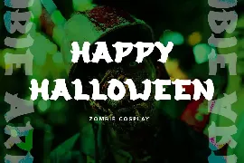 Zombie Army - Halloween Display Font