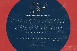 Qojack Signature Brush Font