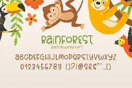 Rainforest Font