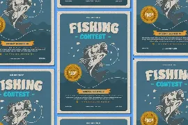 Fat Fish â€“ Cartoon Gaming Font