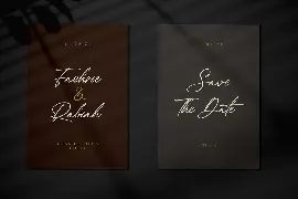 The Checkmate - Stylish Signature font