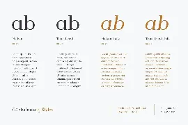 Gunterhaus - Modern & Transitional Serif font