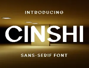 Cinsi Logo font