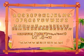 Therestone - Cartoon Display font