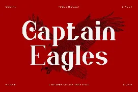 Captain Eagles - Modern Stylish font