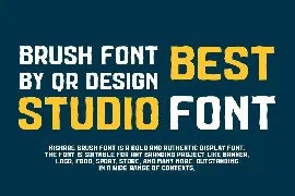 Kishare Brush font