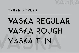 Vaska font