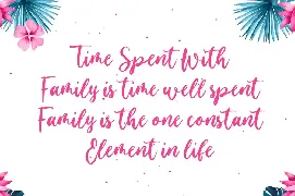 Family Times font