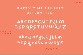 Party Time Fun Fest font