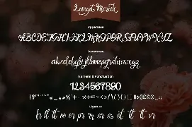 Langit Merah - Handwritten Calligraphy Font