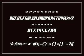 Jumpscare font