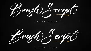 The Romantica - Handbrush Script font