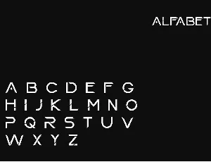 Aboro - Futuristic Science Font