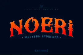 Noeri font