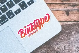 Dartybe - Bold Script Logotype font