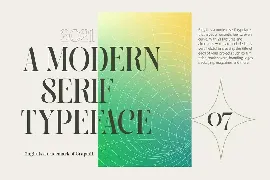 Ringift - A Modern Serif font