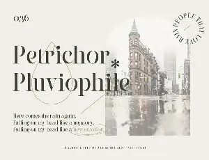 Ringift - A Modern Serif font