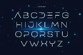 GREAT - Modern Techno Font