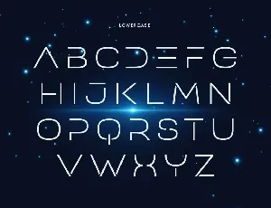 GREAT - Modern Techno Font