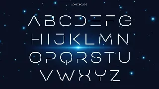 GREAT - Modern Techno Font