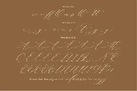 Patricia Rustine Luxury Script Font