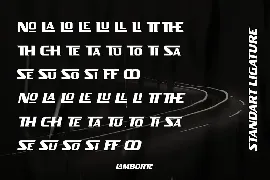 LAMBORTE font