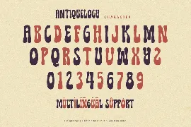 Antiquelogy font