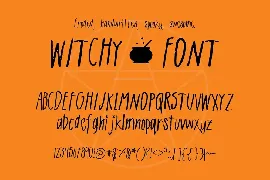 Witchy font