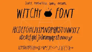 Witchy font