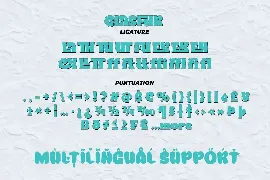 Glasfur - Bubble Display Font