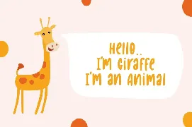 Pretty Animal font