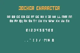 Jocker a Display Font