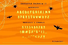 Spooky Slime - a Halloween Spooky Typeface font