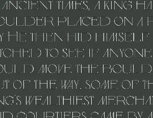 Regas Classic Vintage Display Serif Font