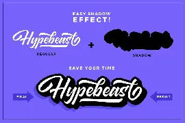 Sidney Hayden - Modern Script Font