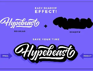 Sidney Hayden - Modern Script Font