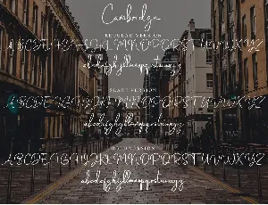 Cambridge | Stylish Handwritten Font