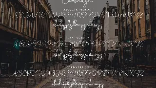 Cambridge | Stylish Handwritten Font