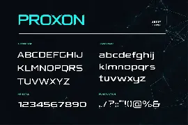 Proxon Sans Serif Modern Font