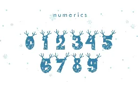 Deer Snow font