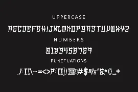 Kamigana font