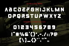 BURN RUBBER - Speed Display Font